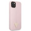 Guess GUHCP13SSLTGU iPhone 13 mini 5,4 fioletowy/purple hardcase Silicone Triangle